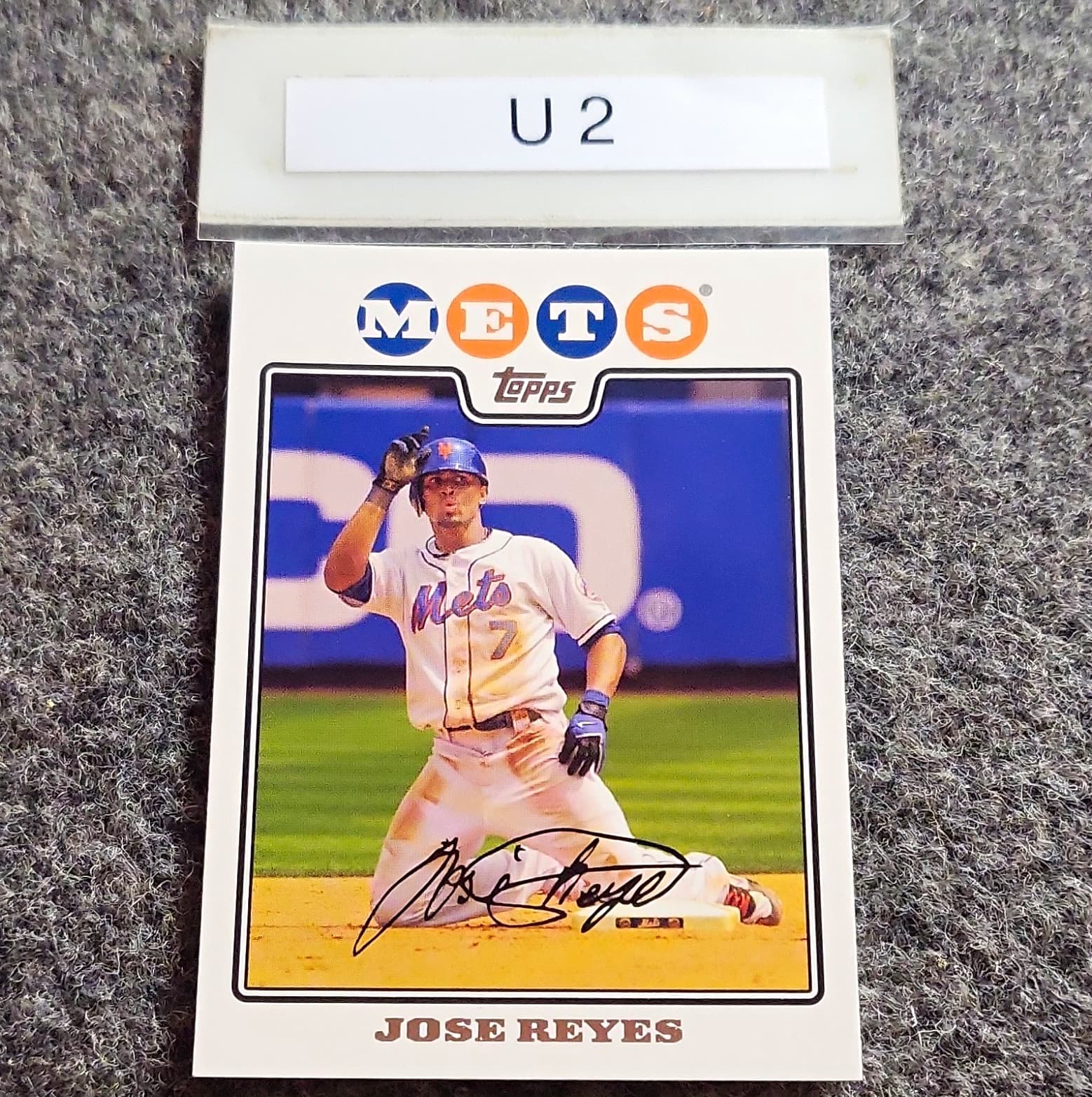 Listing photo for Topps 2008 Topps Jose Reyes #60 New York Mets MLB Baseball Card Base Set