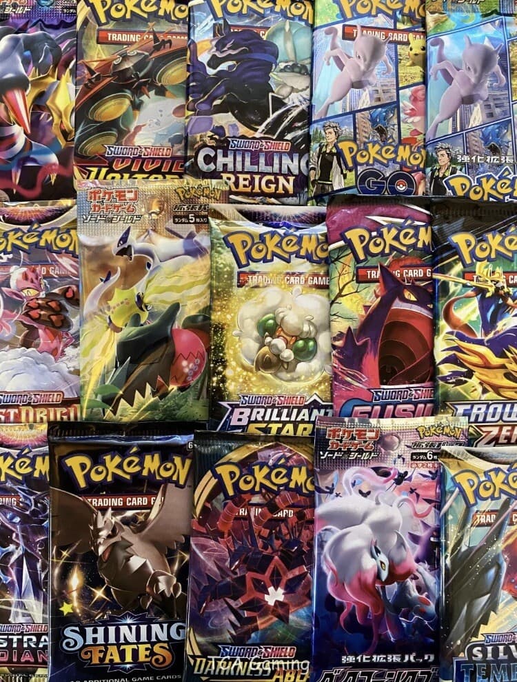 Listing photo for 1-5x Random Pokemon Booster Pack Lot #2034 AUTHENTIC, UNWEIGHED, & SEALED READ👇