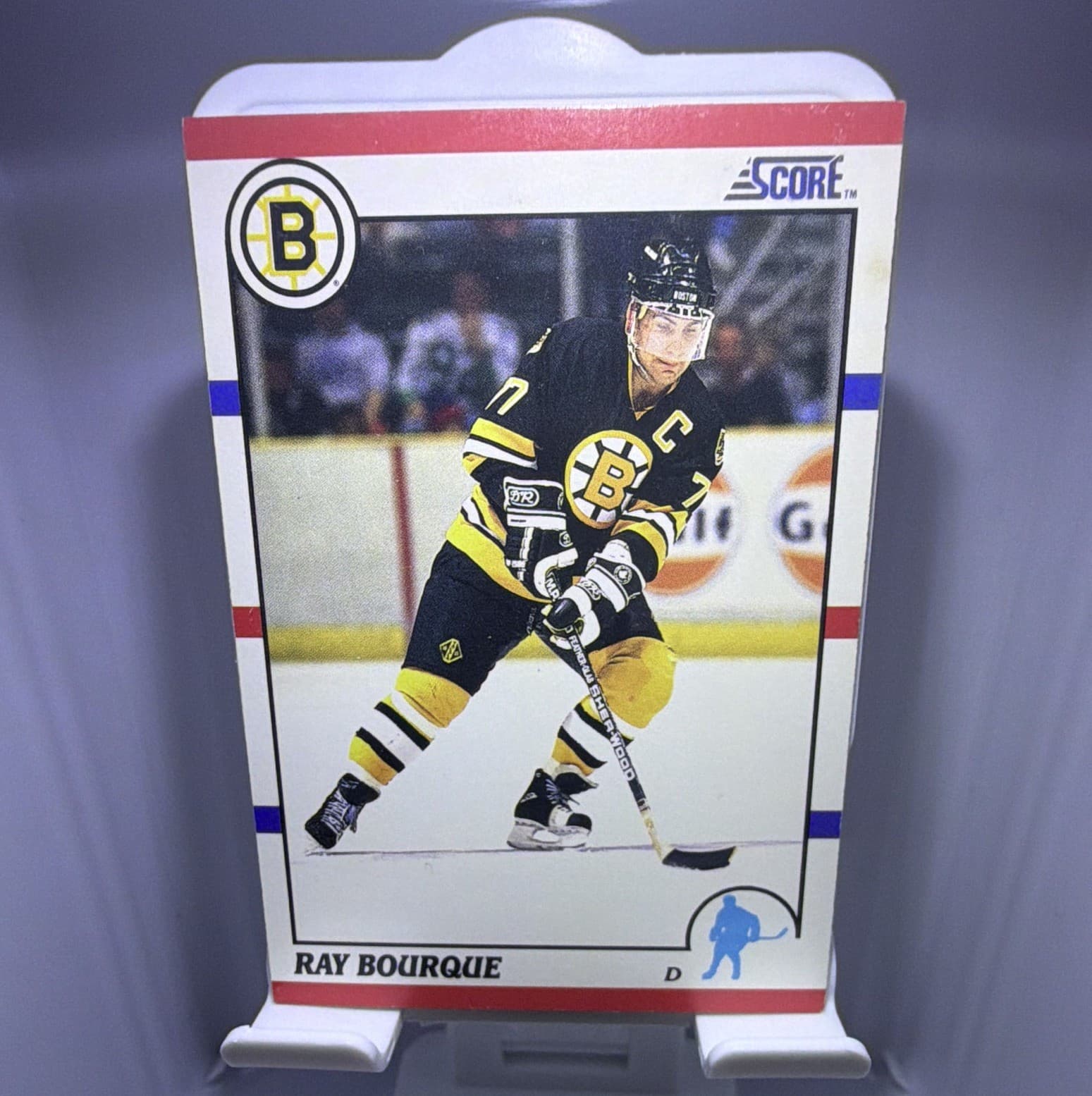 Listing photo for 1989-90 SCORE Base Set Ray Bourque Boston Bruins #200 NHL Hockey Card