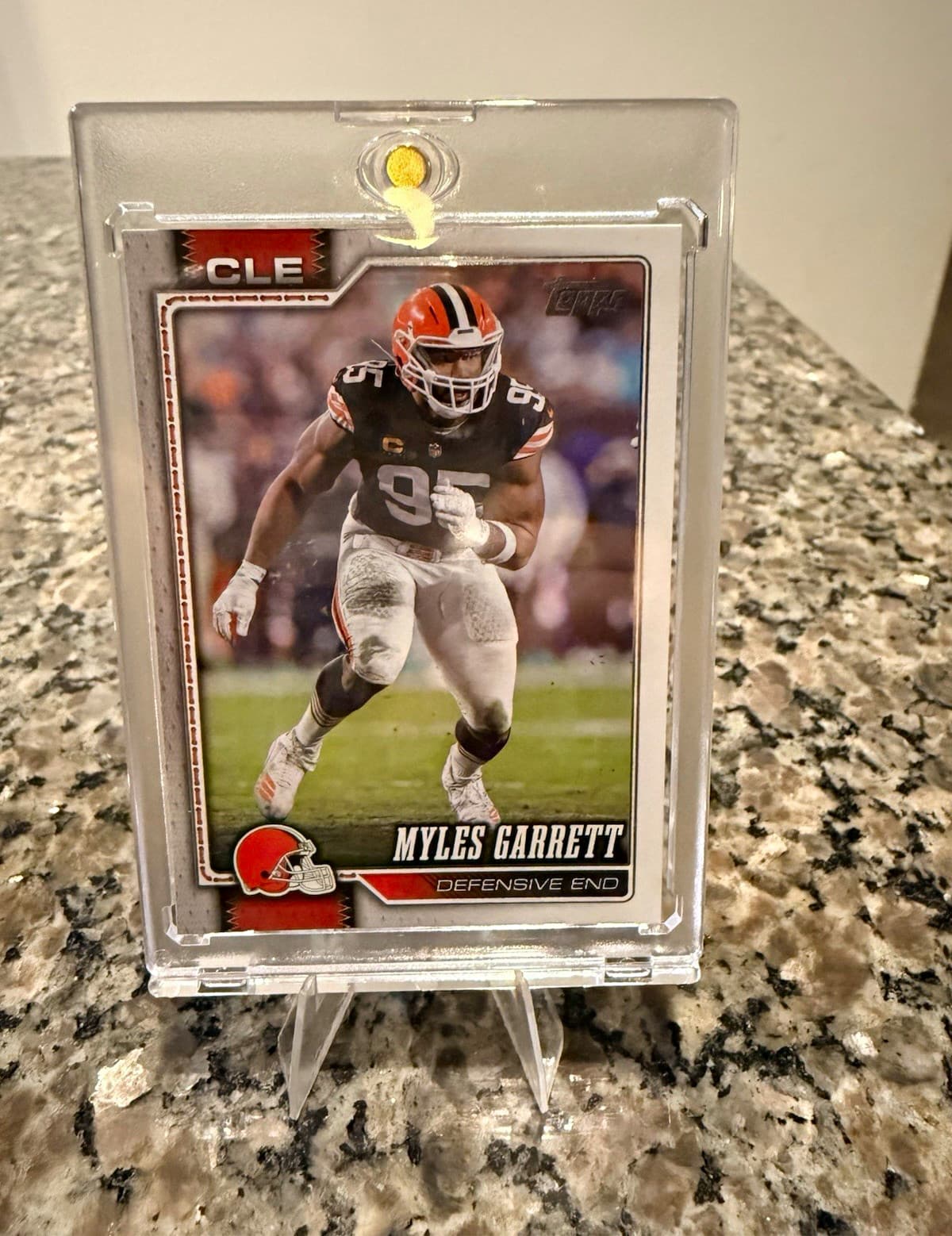 Listing photo for 2026 Topps Myles Garrett COMPANION CARD Cleveland Browns #CB-15 NFL