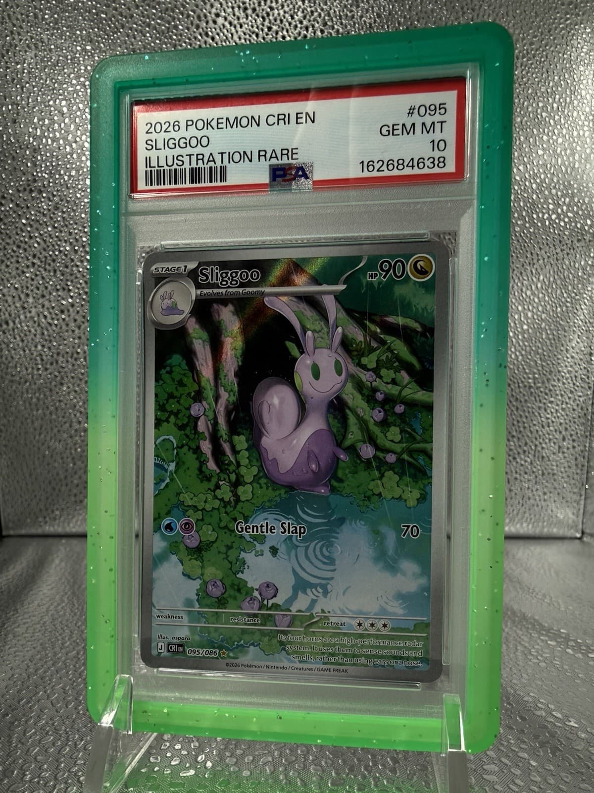 Listing photo for PSA 10 2026 POKEMON CRI EN-CHAOS RISING ILLUSTRATION RARE #095 SLIGGOO