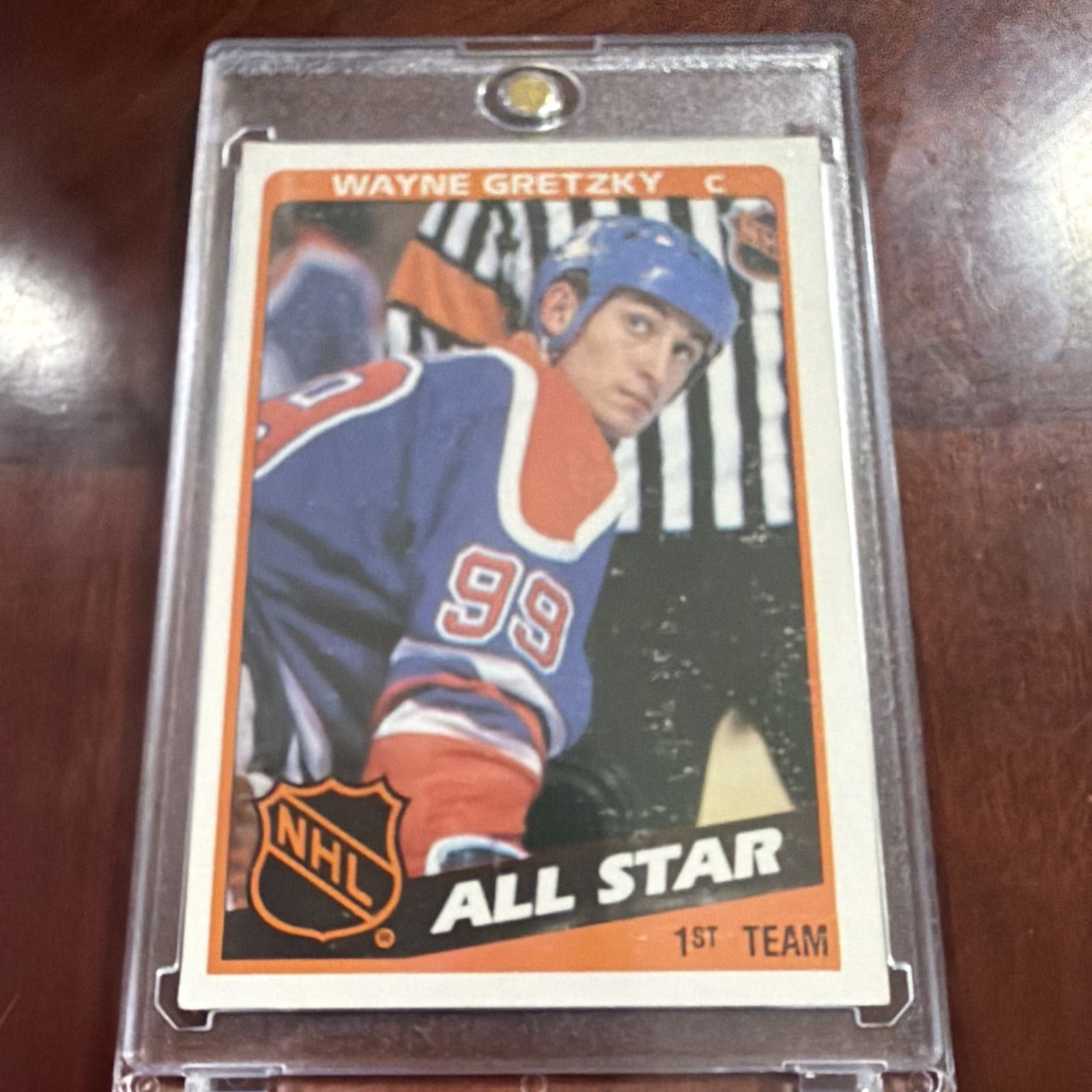 Listing photo for 4 Wayne Gretzky NHL Hockey Cards. Arguably The Best To Ever Play The Game.