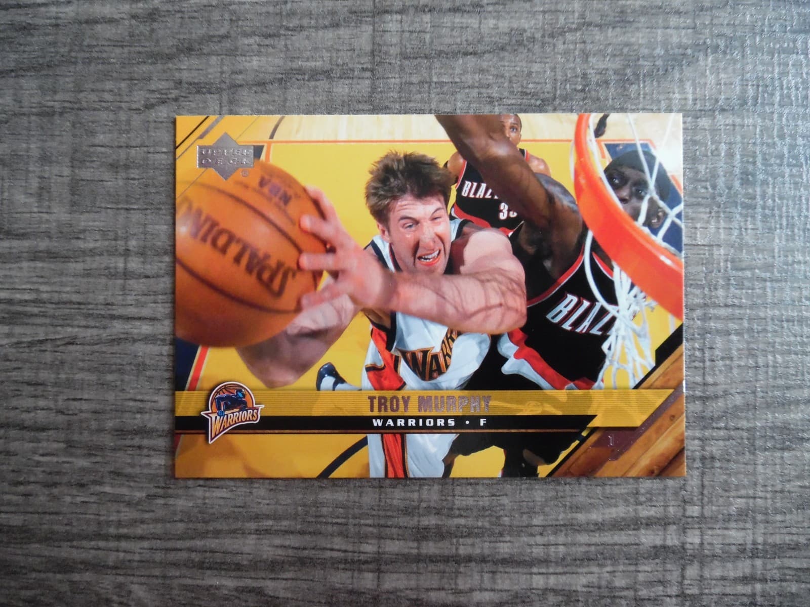 Listing photo for Troy Murphy Golden State Warriors 2005-06 Upper Deck NBA Card #56