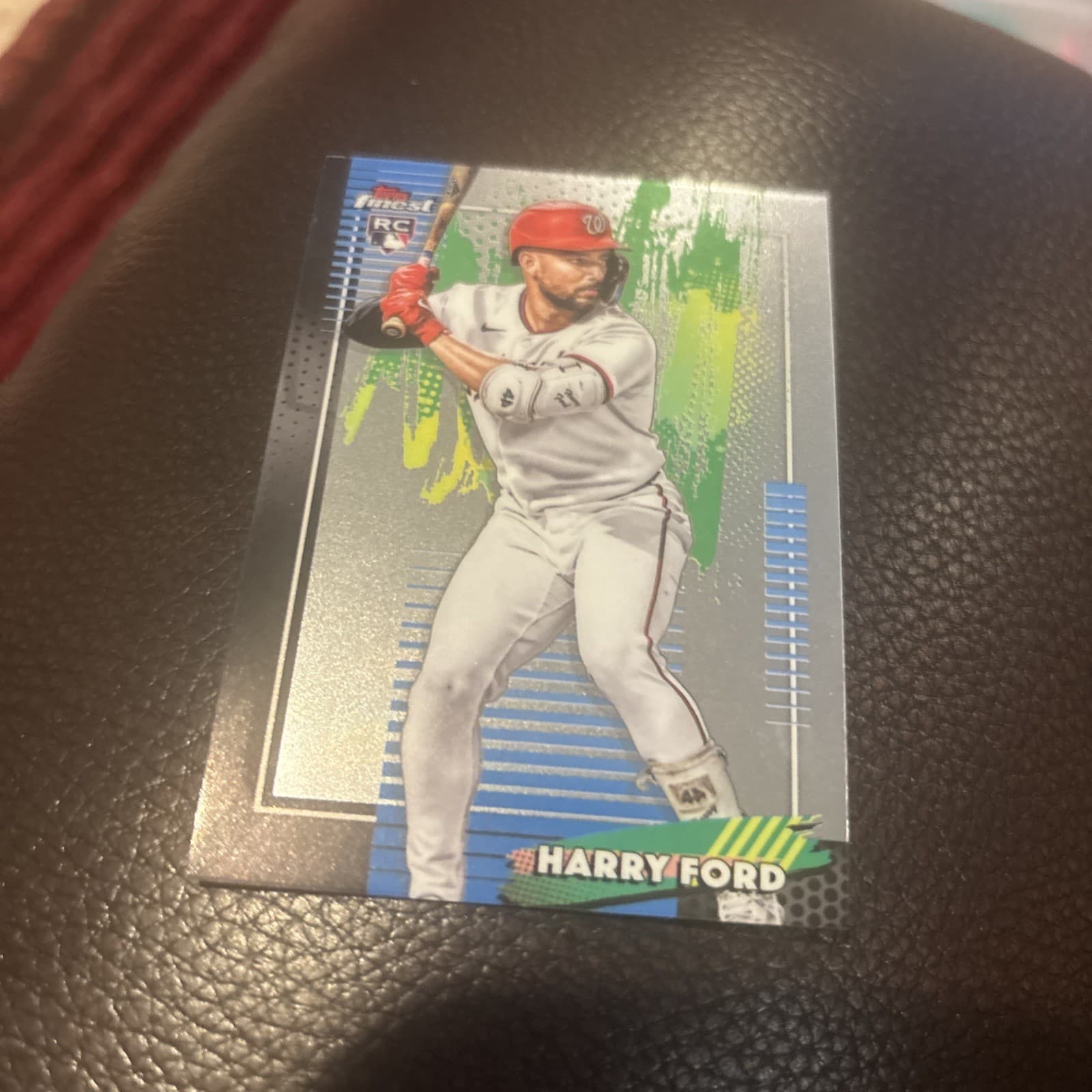 Listing photo for Topps 2026 Topps Finest Harry Ford Washington Nationals Common RC #93 MLB Card