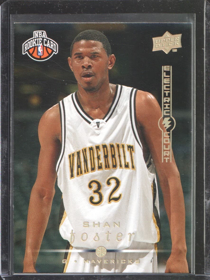 Listing photo for 2008-09 Upper Deck - Rookie Card #253 Shan Foster Electric Court - Mavericks RC