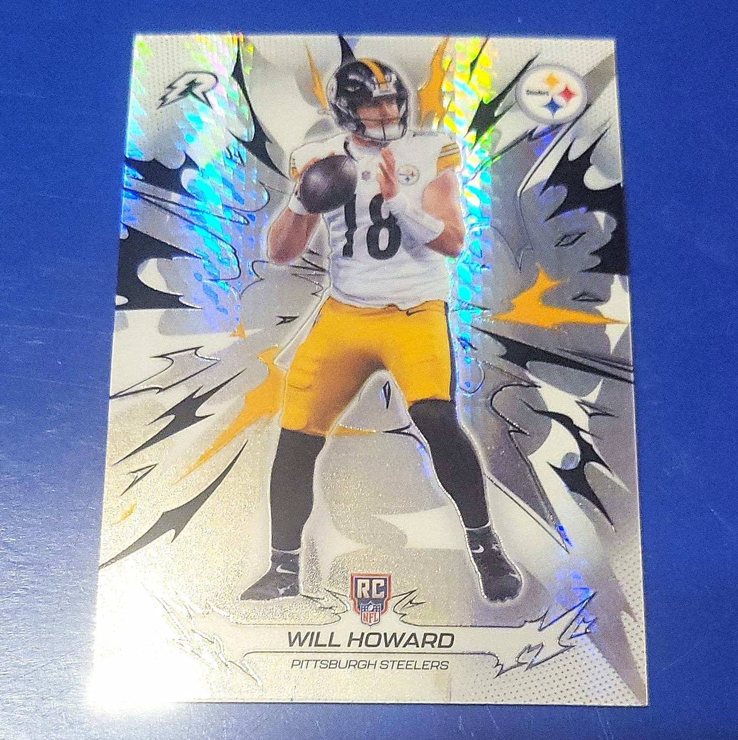 Listing photo for Topps 2026 Will Howard #182 Rookie Card RC - Pittsburgh Steelers NFL
