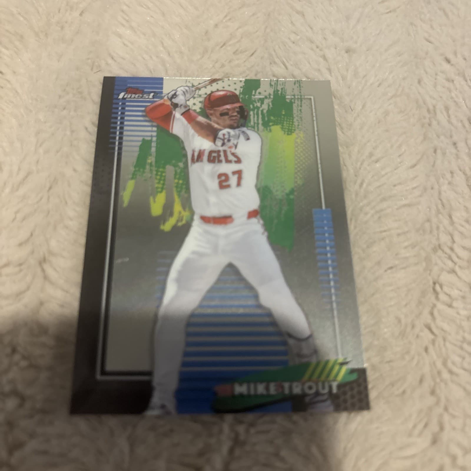 Listing photo for Topps 2026 Topps Finest Mike Trout #58 Los Angeles Angels MLB Baseball Card