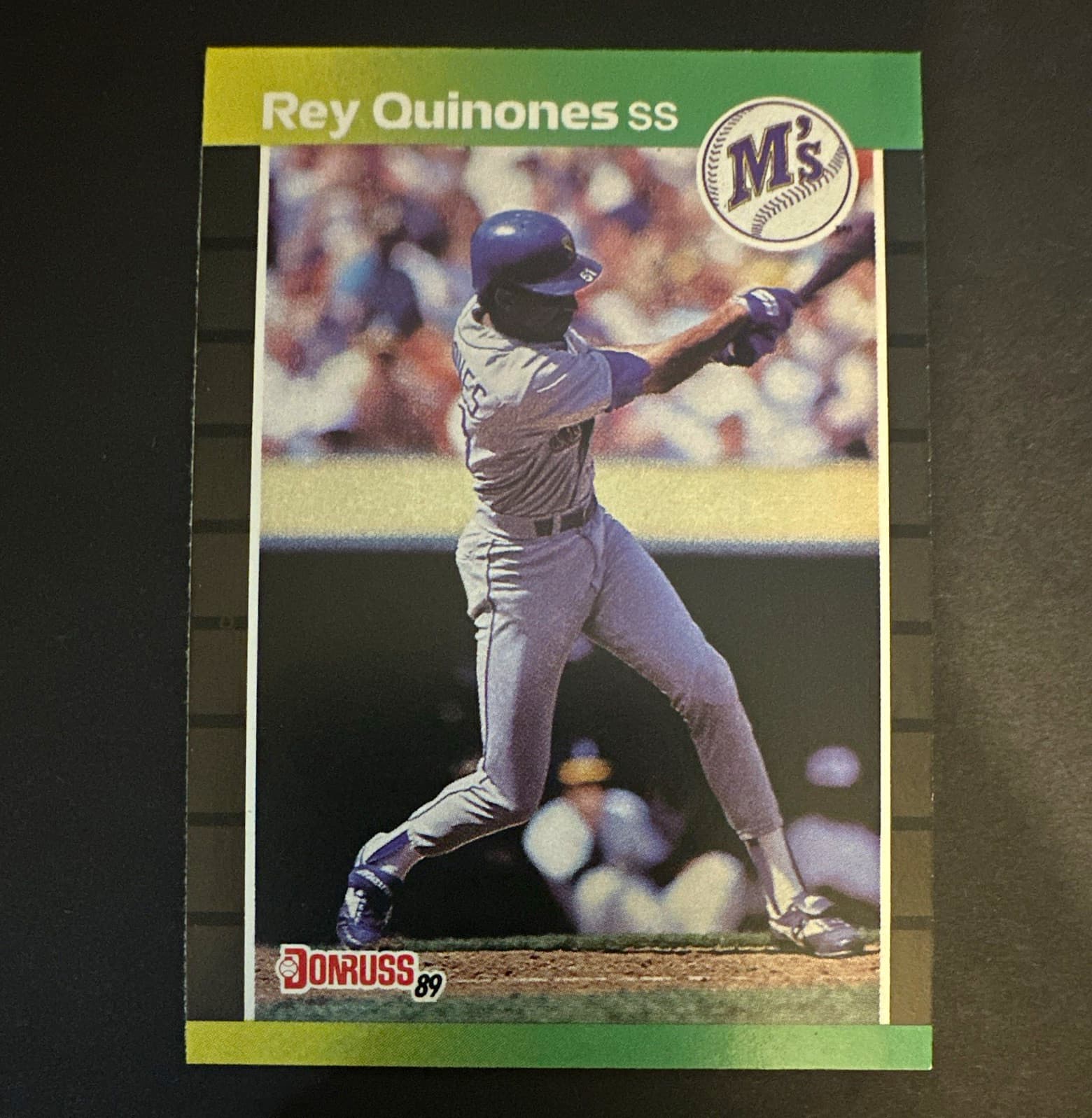 Listing photo for Donruss 1989 Rey Quinones #330 Seattle Mariners MLB Baseball Card Base Set