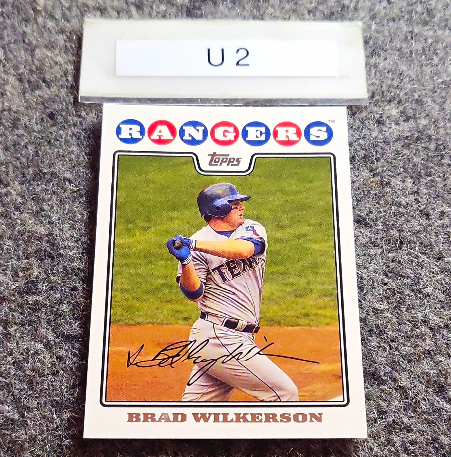 Listing photo for Topps 2008 Brad Wilkerson #66 - Texas Rangers MLB Baseball Card