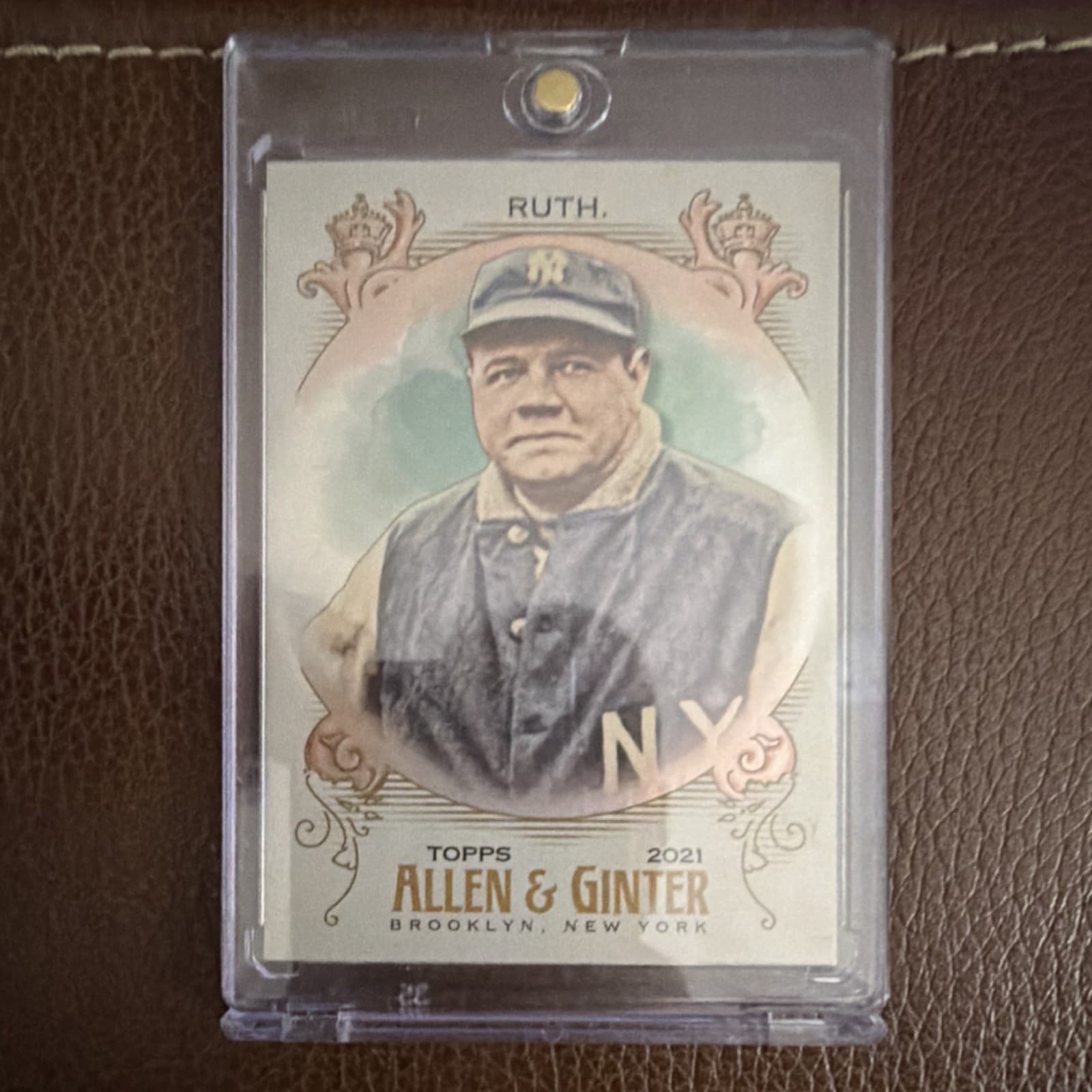 Listing photo for 🔥Topps 2021 Allen & Ginter's Babe Ruth #120 NY Yankees Baseball Card MLB🔥