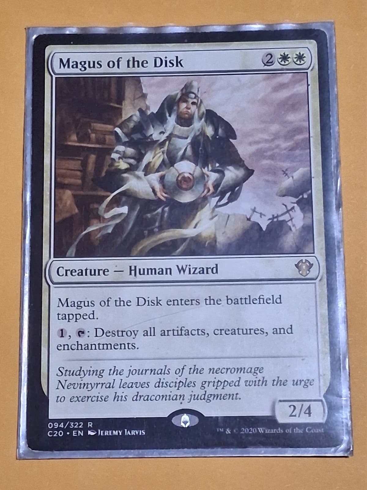 Listing photo for Magus of the Disk - Near Mint MTG Commander 2020 Ikoria