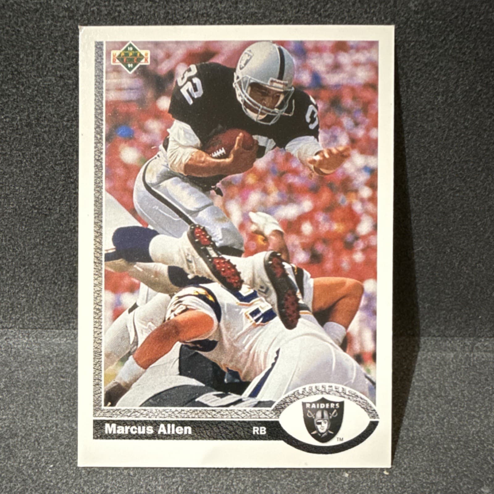 Listing photo for 1991 Upper Deck Marcus Allen #446 Los Angeles Raiders NFL Football Card Base Set