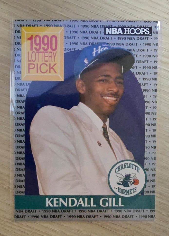 Listing photo for Kendall Gill Rookie Card 1990 NBA Hoops #394