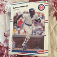 Listing photo for Fleer Andre Dawson Chicago Cubs Base Set Baseball Trading Card MLB NNO