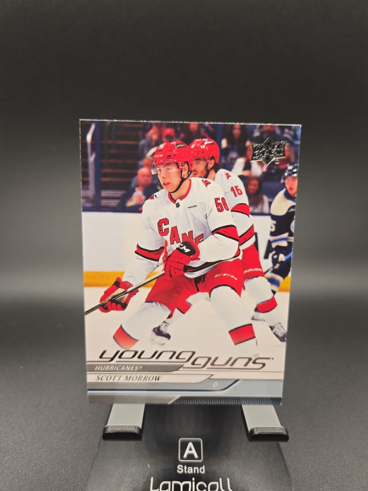 Listing photo for 2024-25 Upper Deck Series 1 - Young Guns Scott Morrow #225 (RC) NHL Hockey Card