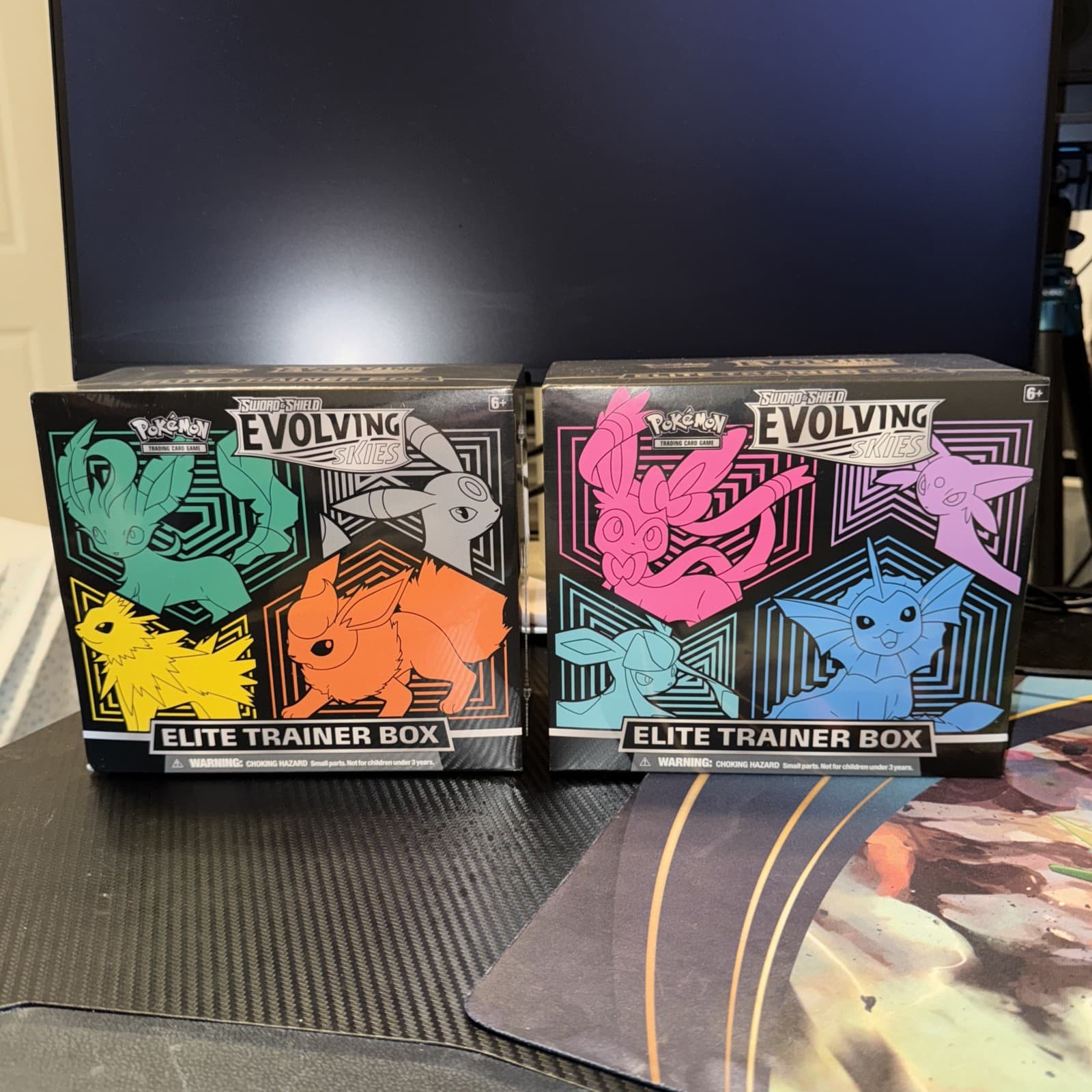 Listing photo for 2x Pokemon Evolving Skies Elite Trainer Box ETB