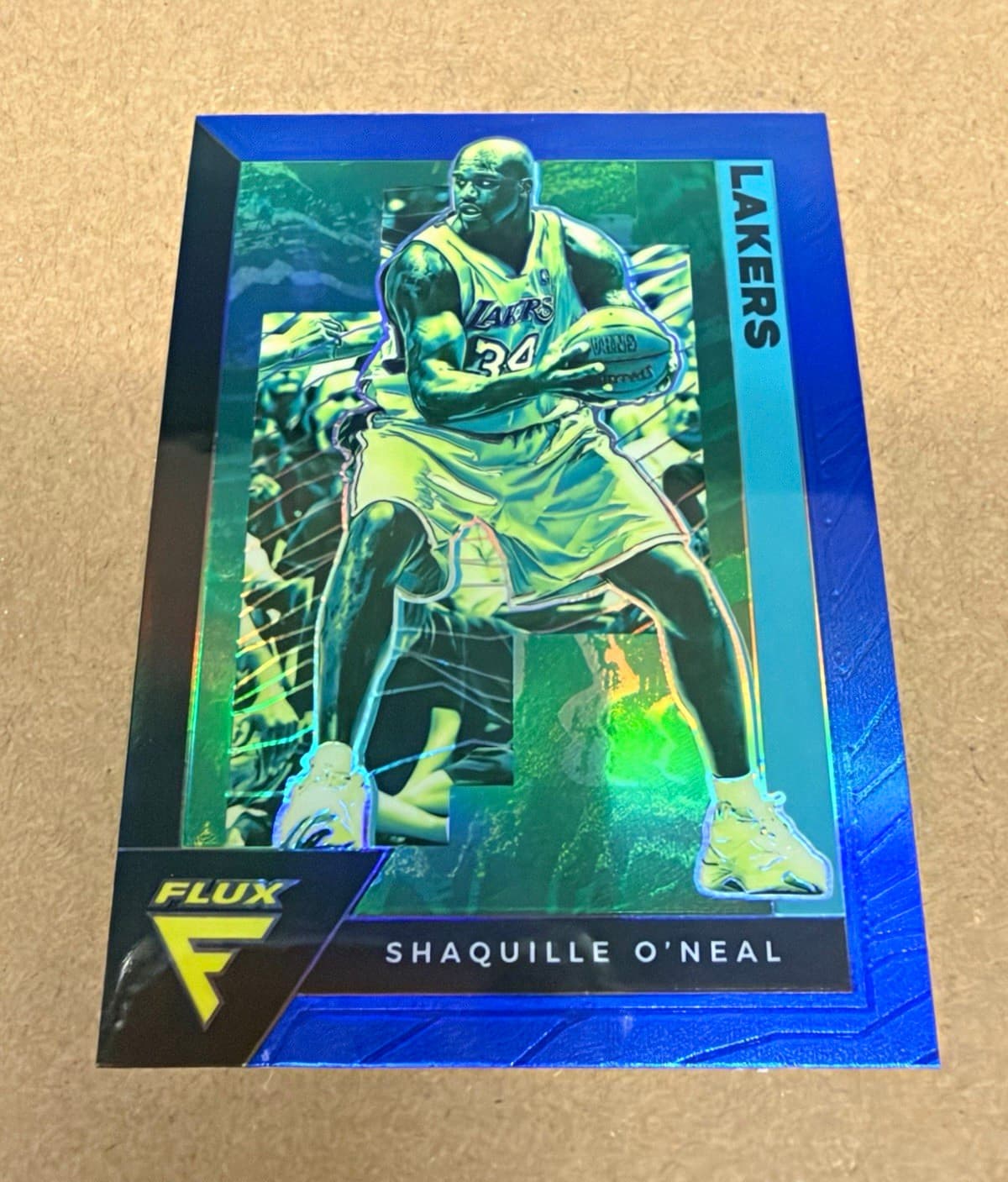 Listing photo for 2020-21 Panini Flux Shaquille O'Neal Los Angeles Lakers #186 NBA Card