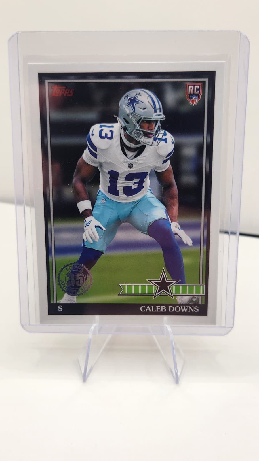 Listing photo for 2026 Topps Flagship Caleb Downs #91TR-49 Rookie Card RC Dallas Cowboys NFL