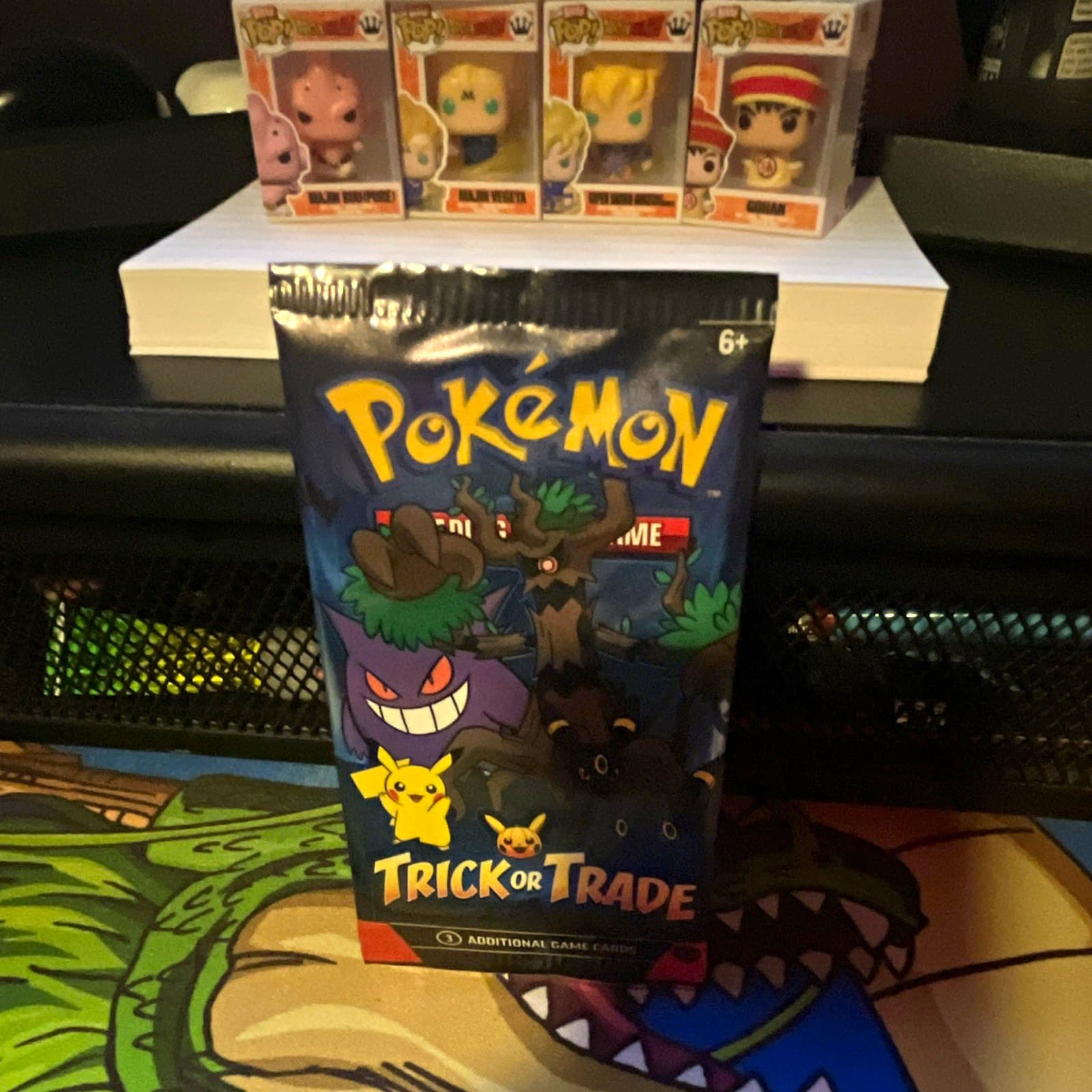 Listing photo for Pokémon TCG Trick or Trade Booster Pack 3 Cards English 2022 Age 6+
