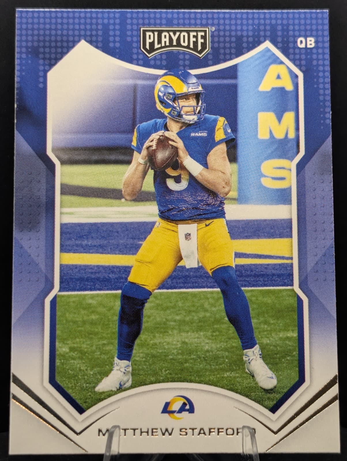 Listing photo for Panini 2021 Playoff Football Matthew Stafford #182 Los Angeles Rams NFL Card
