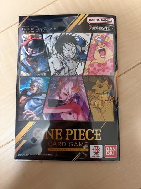 Listing photo for ONE PIECE Card Game Premium Card Collection "6 Assort Vol.1" Brand New Sealed