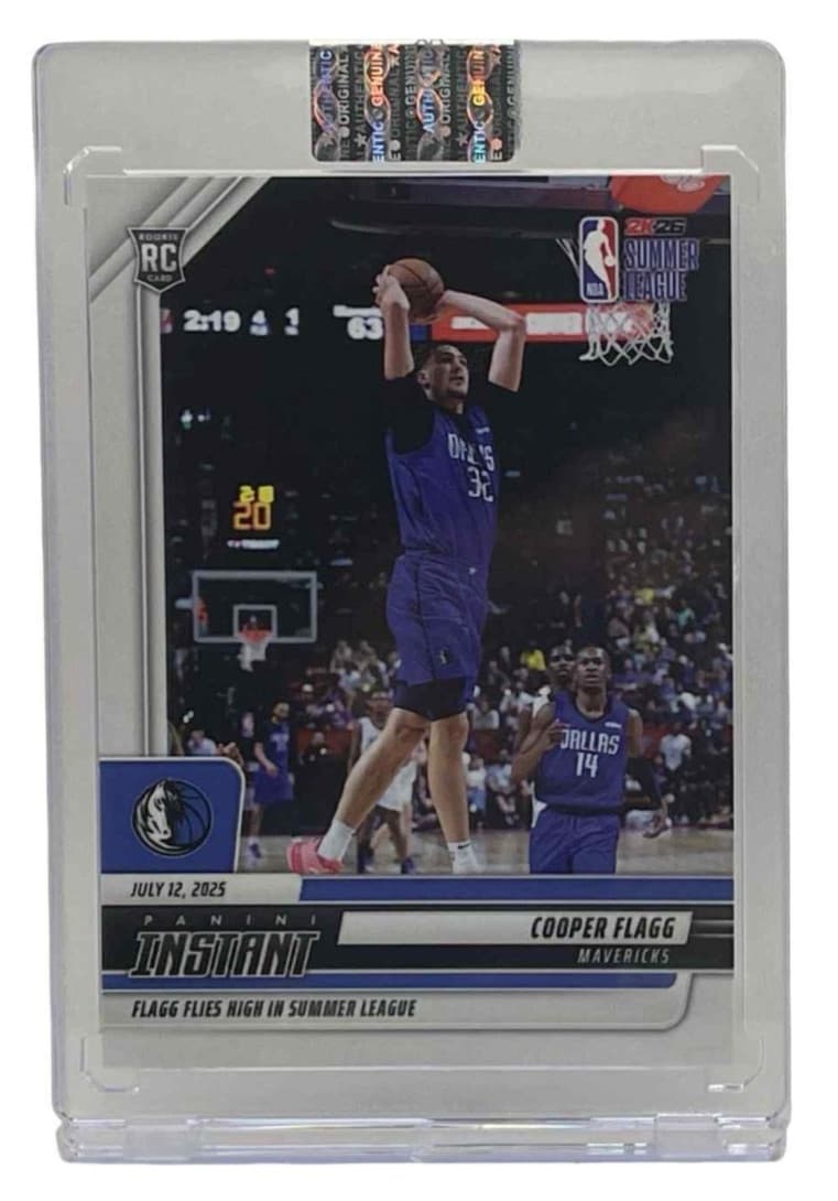 Listing photo for 2025-26 Panini Instant #17 NBA Summer League COOPER FLAGG Rookie Card (RC)