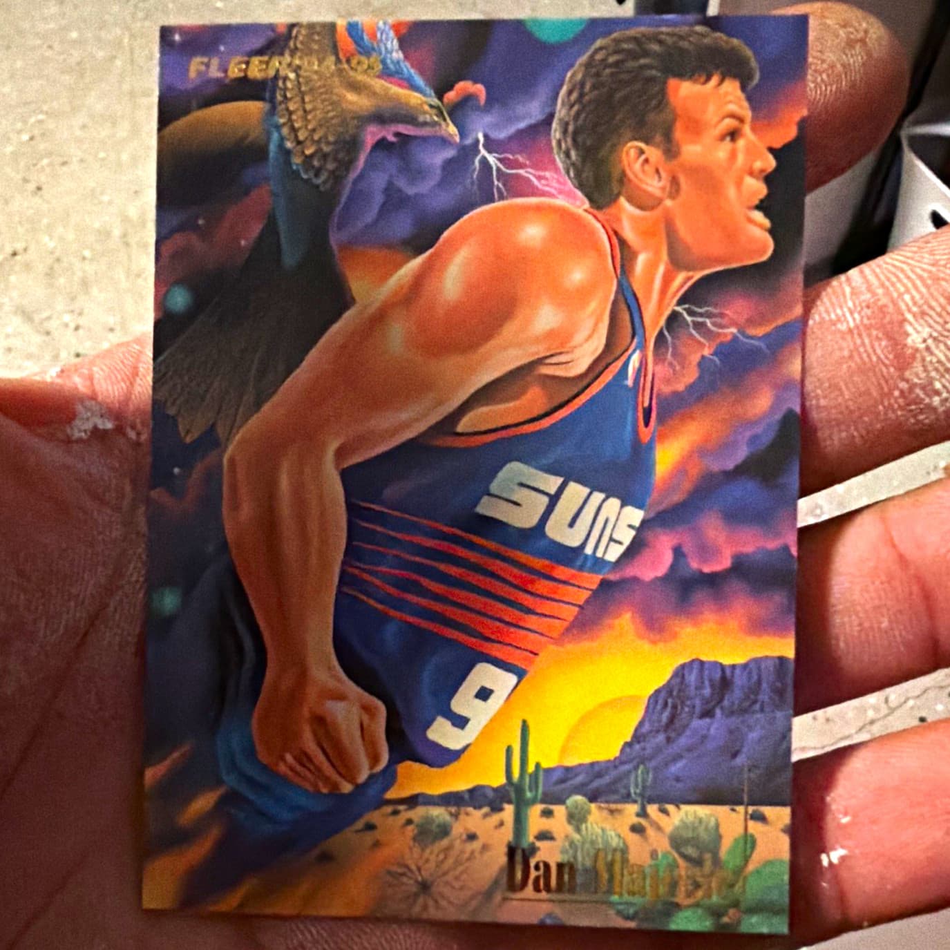 Listing photo for Fleer Ultra HI/LOW Dan Majerle Phoenix Suns Insert Card 9 of 9 NBA