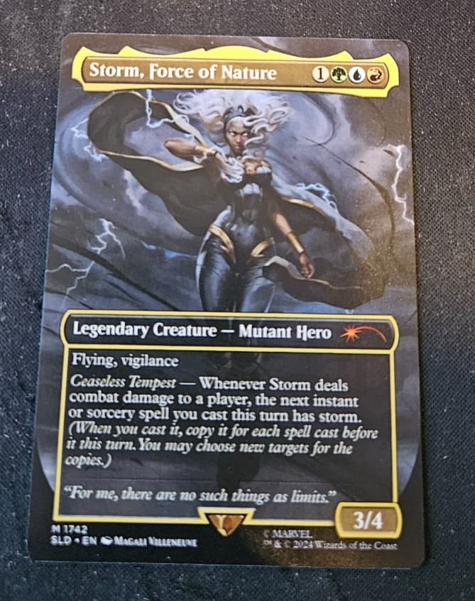 Listing photo for Storm, Force of Nature Secret Lair Drop Regular Card# 1742 MTG NM