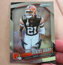Listing photo for Panini Prizm Denzel Ward Cleveland Browns #189 Base Set NFL Football Card