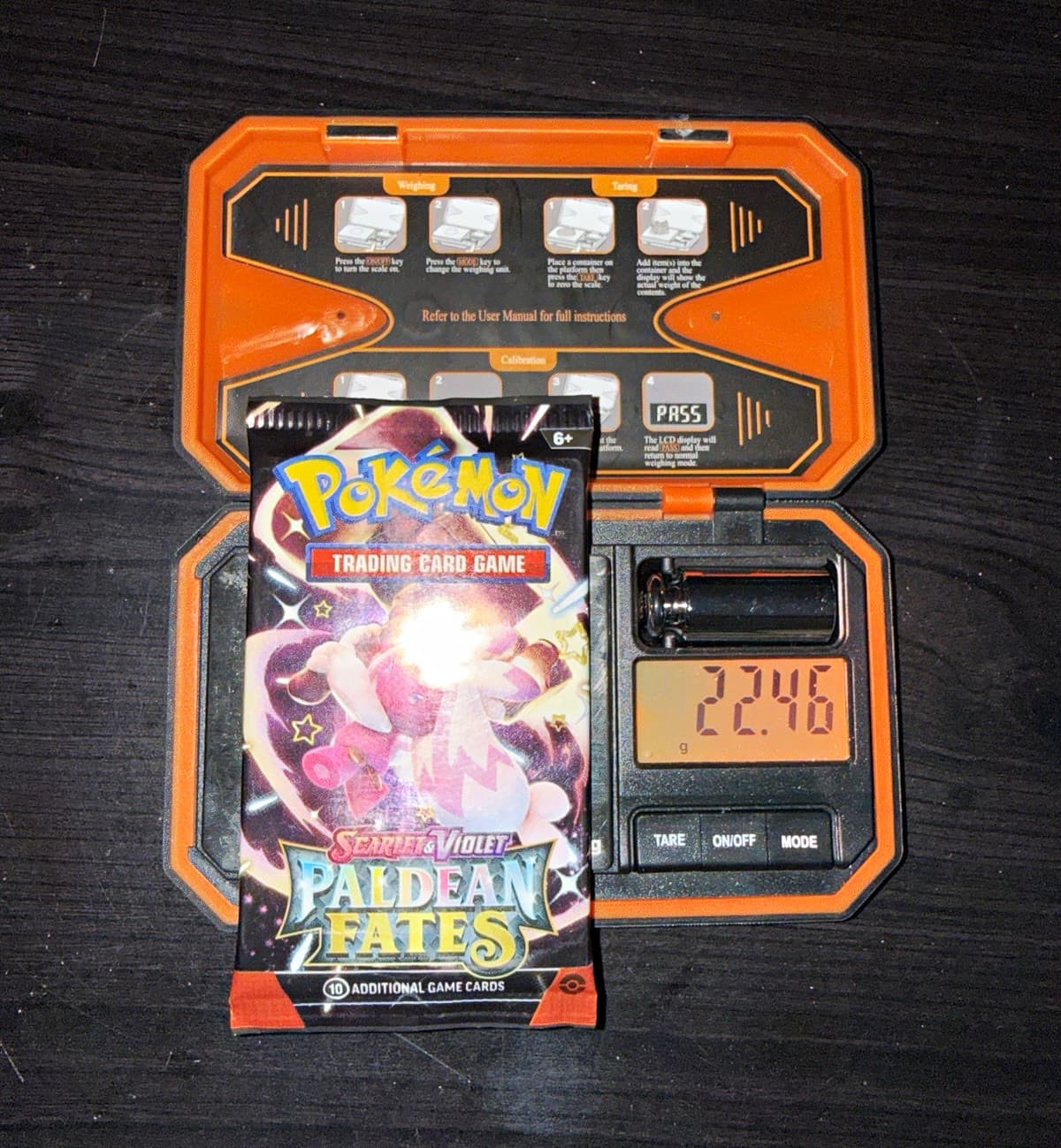 Listing photo for Pokémon TCG Paldean Fates Booster Pack 10 Cards 1 Pack English 2024 Tinkaton