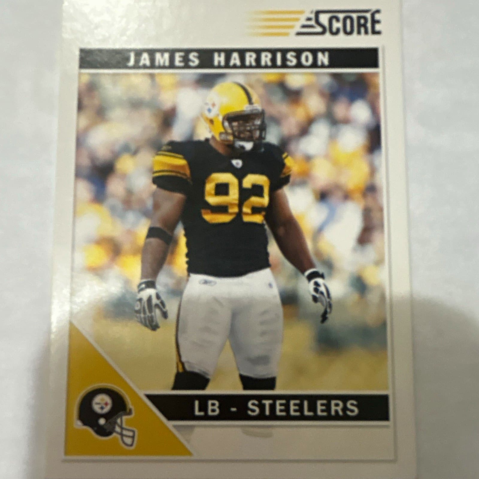 Listing photo for Panini Score 2011 James Harrison Pittsburgh Steelers Base Set #231 NFL Card