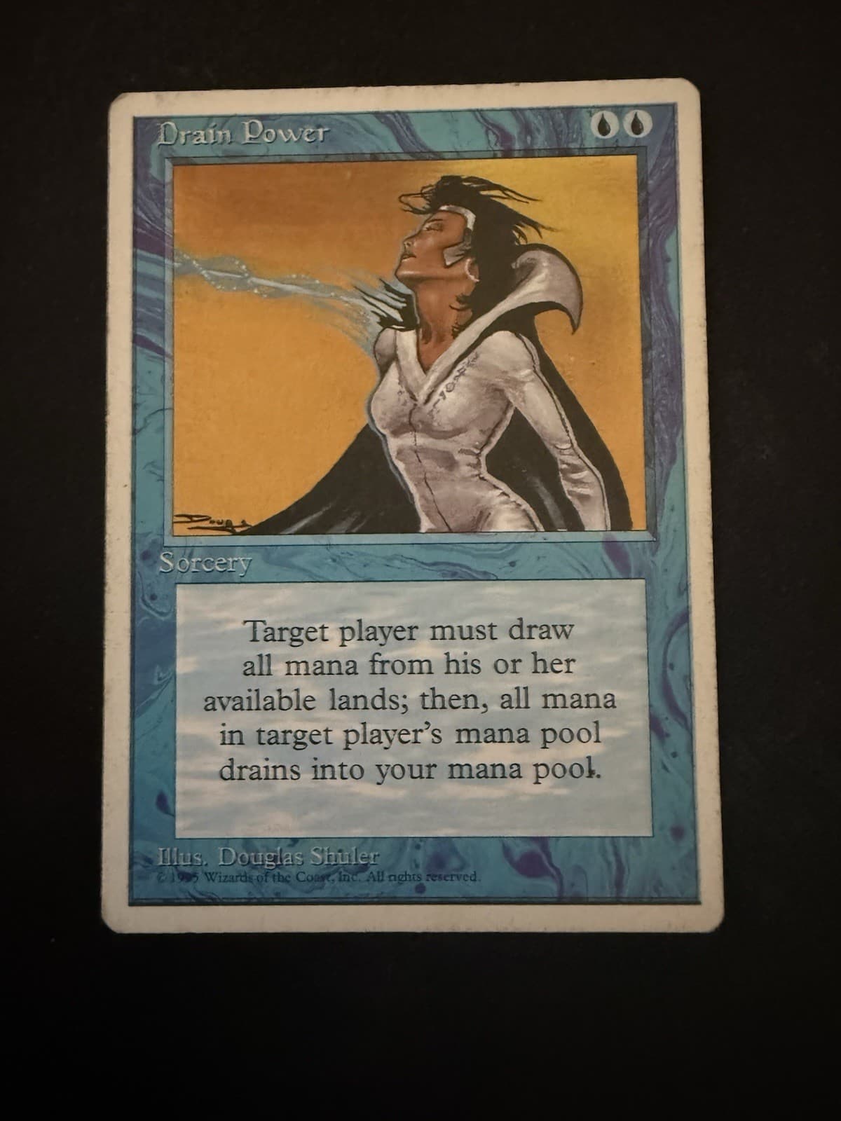 Listing photo for Drain Power - MtG - 4th Edition - Unlimited - #67