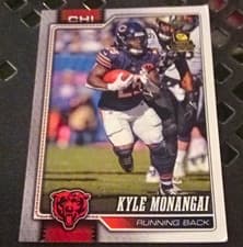 Listing photo for Topps Chrome Rookie Kyle Monangai Chicago Bears NFL Football Card #382