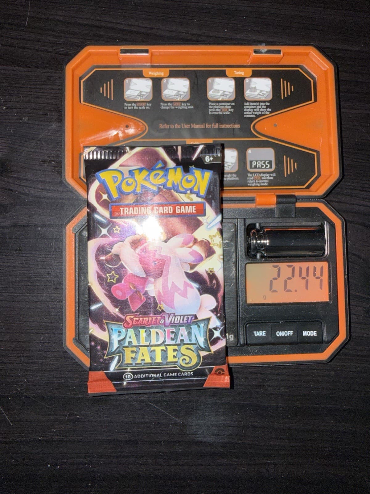 Listing photo for Pokémon TCG Paldean Fates Booster Pack 10 Cards 1 Pack English 2024 Tinkaton