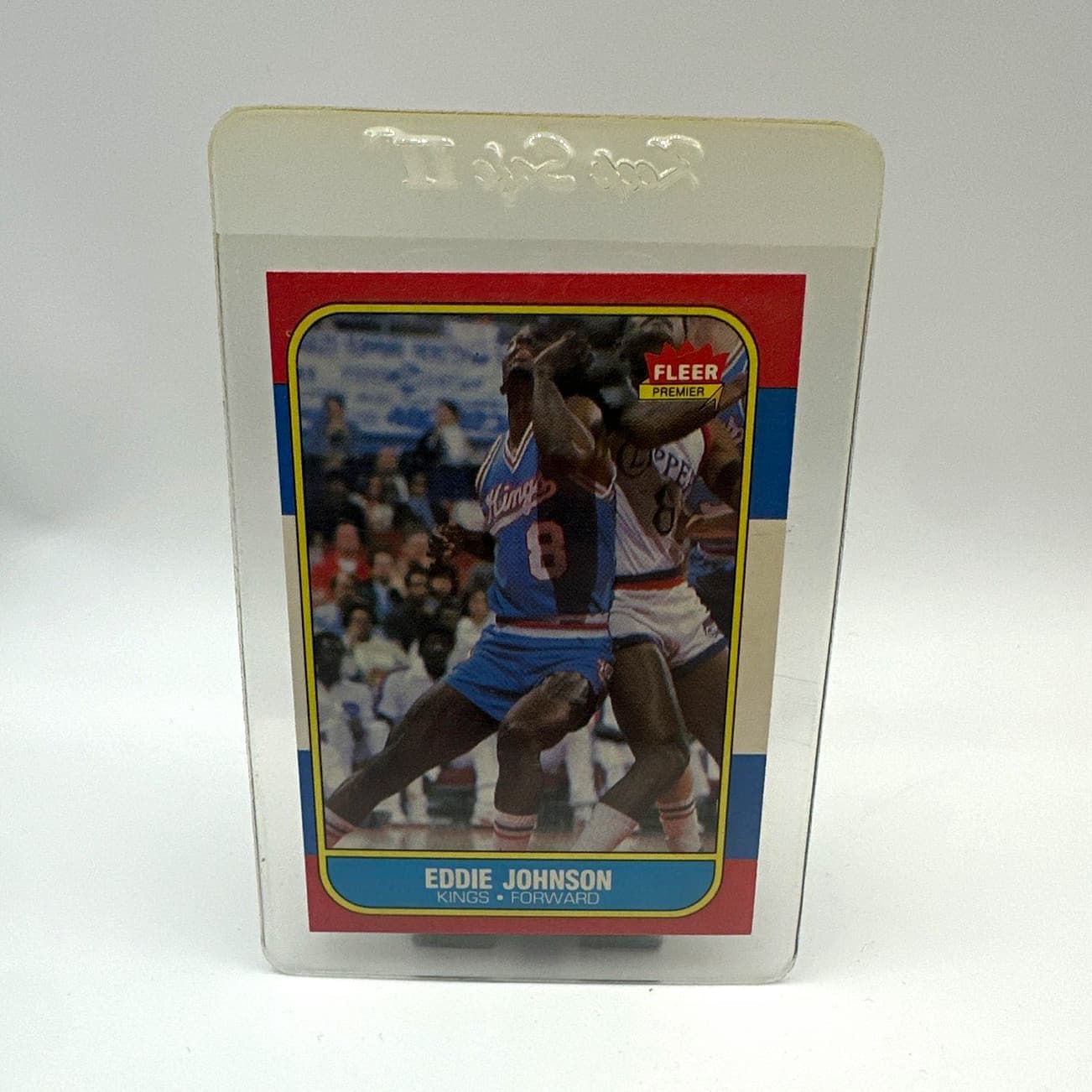 Listing photo for Fleer 1984 Fleer Premier Eddie Johnson Sacramento Kings #51 NBA Card