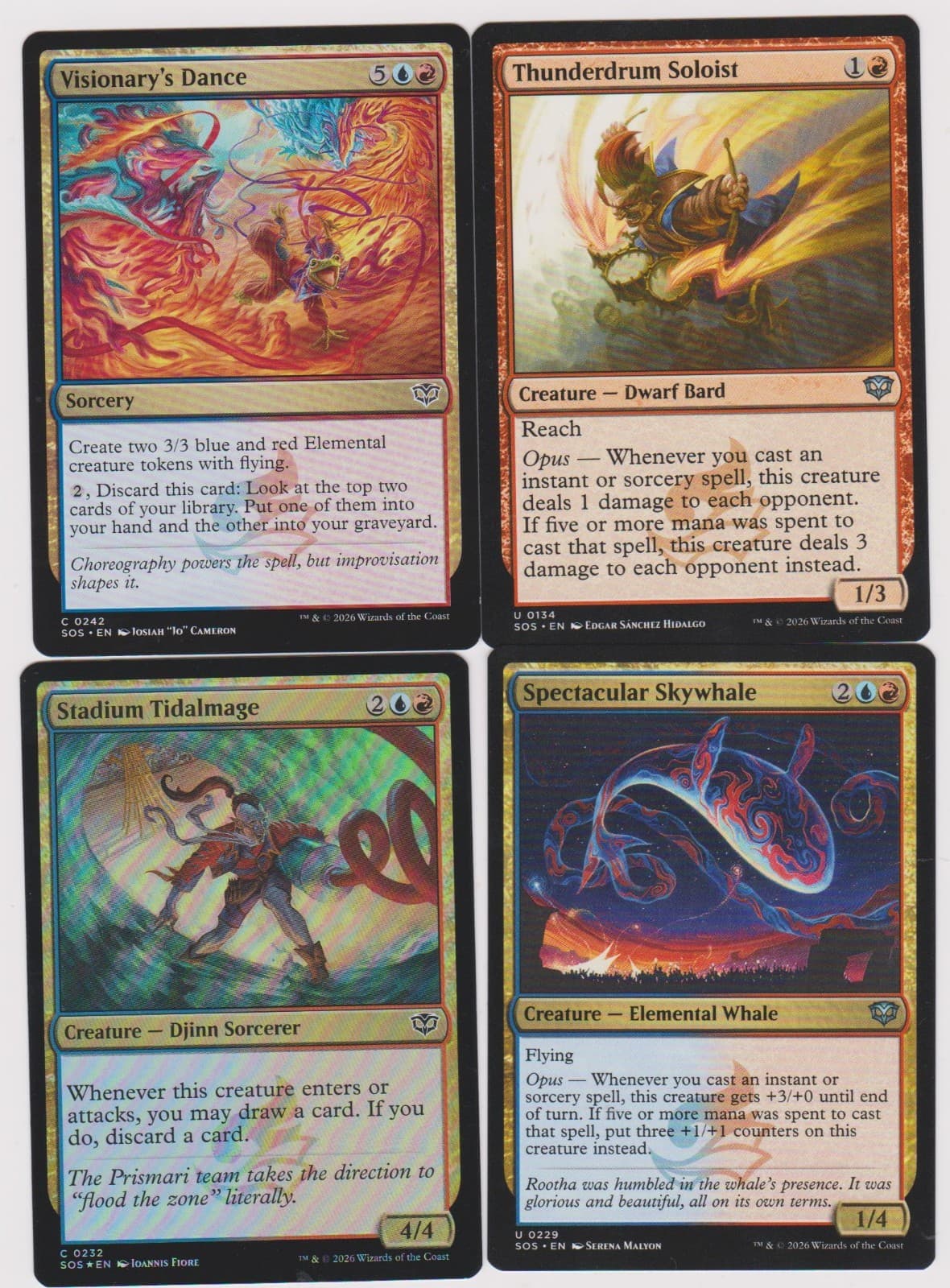 Listing photo for SORCERER , STRIXHAVEN; SECRETS DECK-40X CARDS MTG MAGIC N-MINT FOILS H-75 R-U