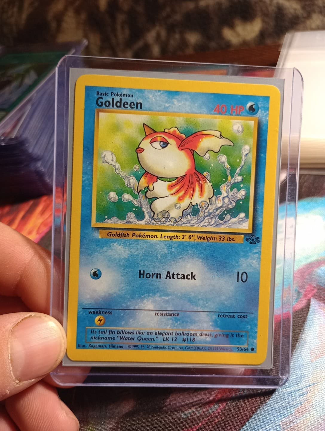 Listing photo for Goldeen 53/64 Jungle Regular