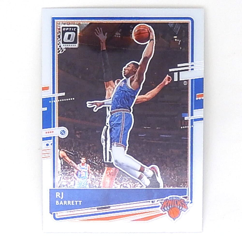 Listing photo for 2020-21 Panini Donruss Optic Basketball RJ Barrett New York Knicks NBA Card#62