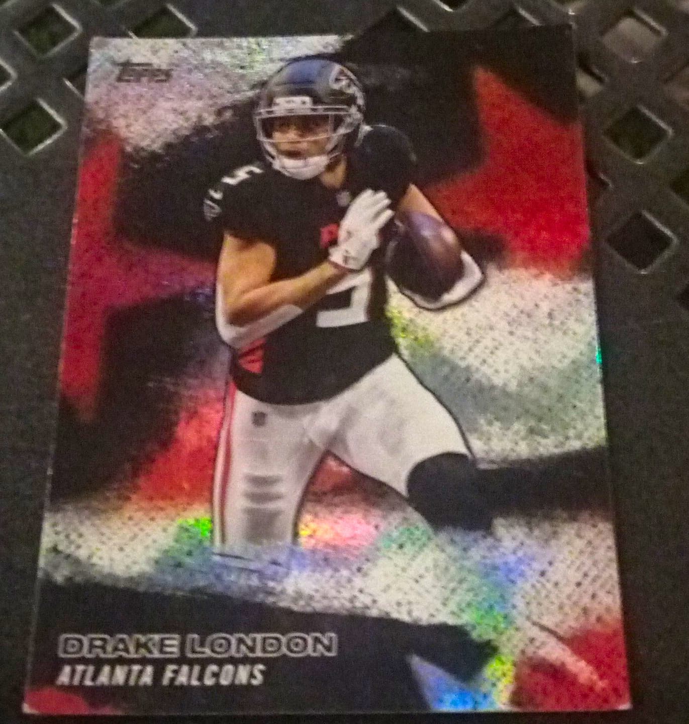 Listing photo for Topps Stars Insert Drake London Atlanta Falcons NFL Football Card NFLS-16
