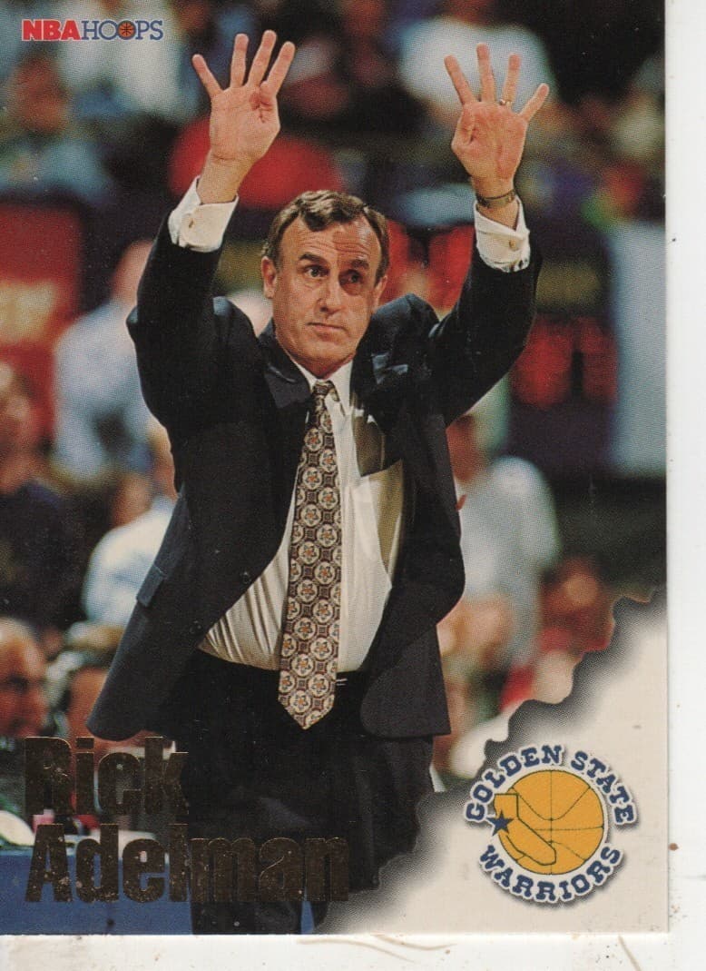 Listing photo for Rick Adelman 1996-97 NBA Hoops Basketball #257 Golden State Warriors Sports Card