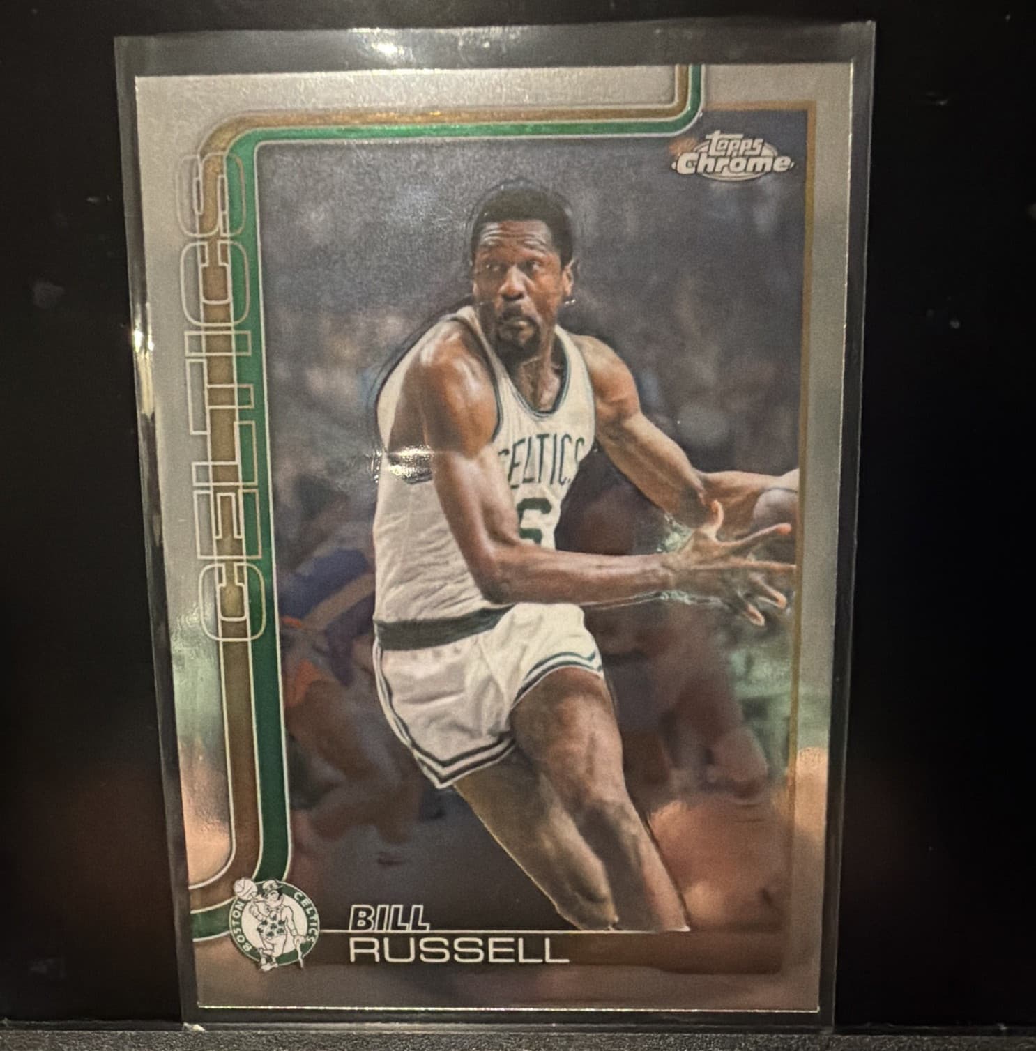 Listing photo for Topps 2005-06 Topps Chrome Bill Russell #141 Boston Celtics NBA Card