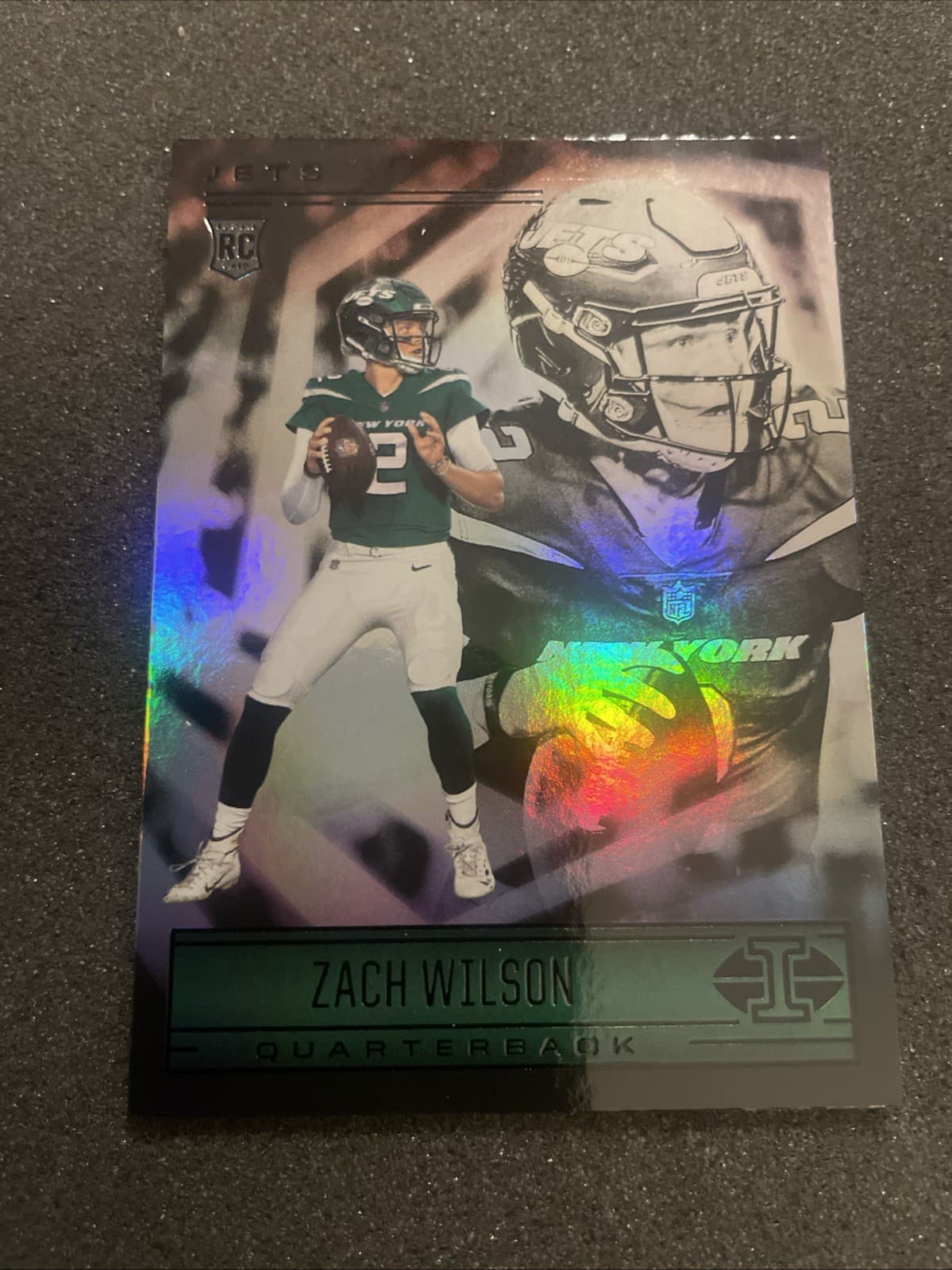 Listing photo for Zach Wilson Rookie #60 2021 Panini Illusions New York Jets Football Card NFL