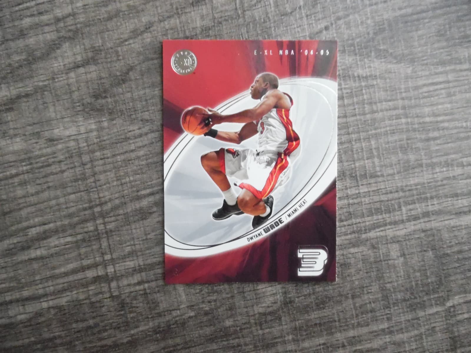 Listing photo for Dwyane Wade Miami Heat 2004-05 Fleer E-XL NBA Card #1