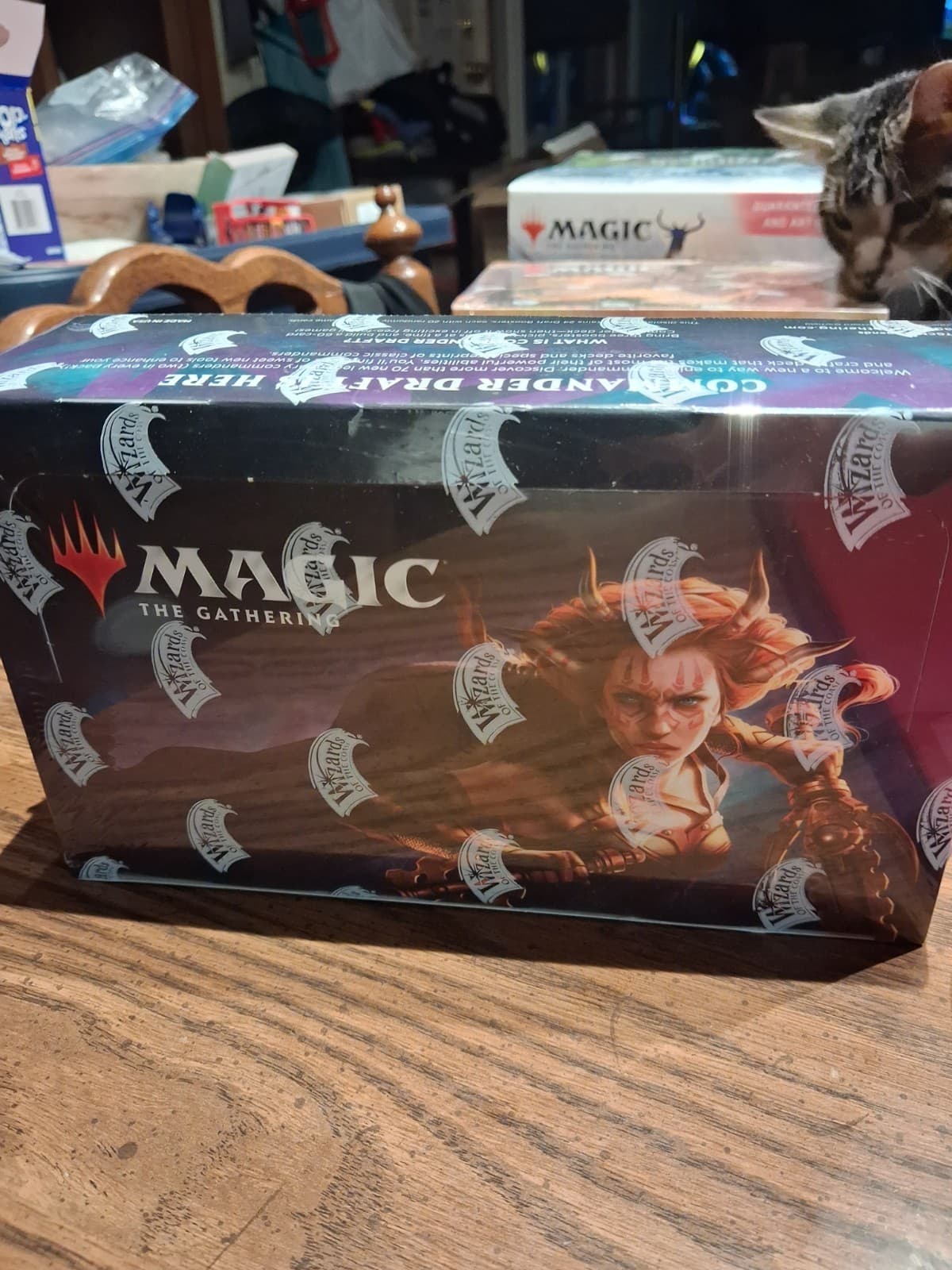 Listing photo for MtG Magic COMMANDER LEGENDS DRAFT BOOSTER box Factory Sealed 24 PK