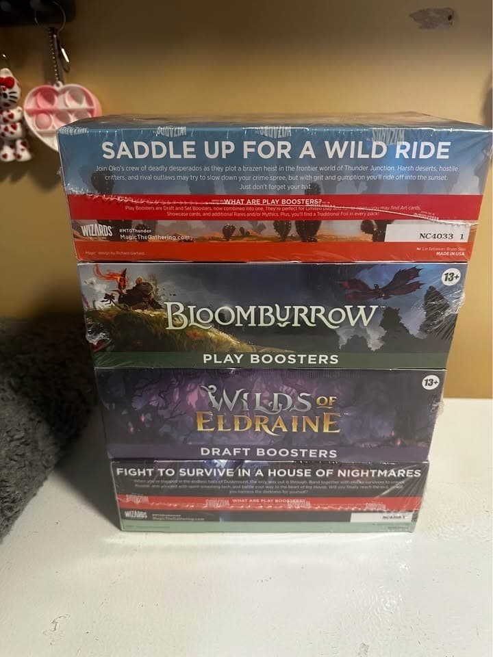 Listing photo for 4 mtg booster boxs sealed english