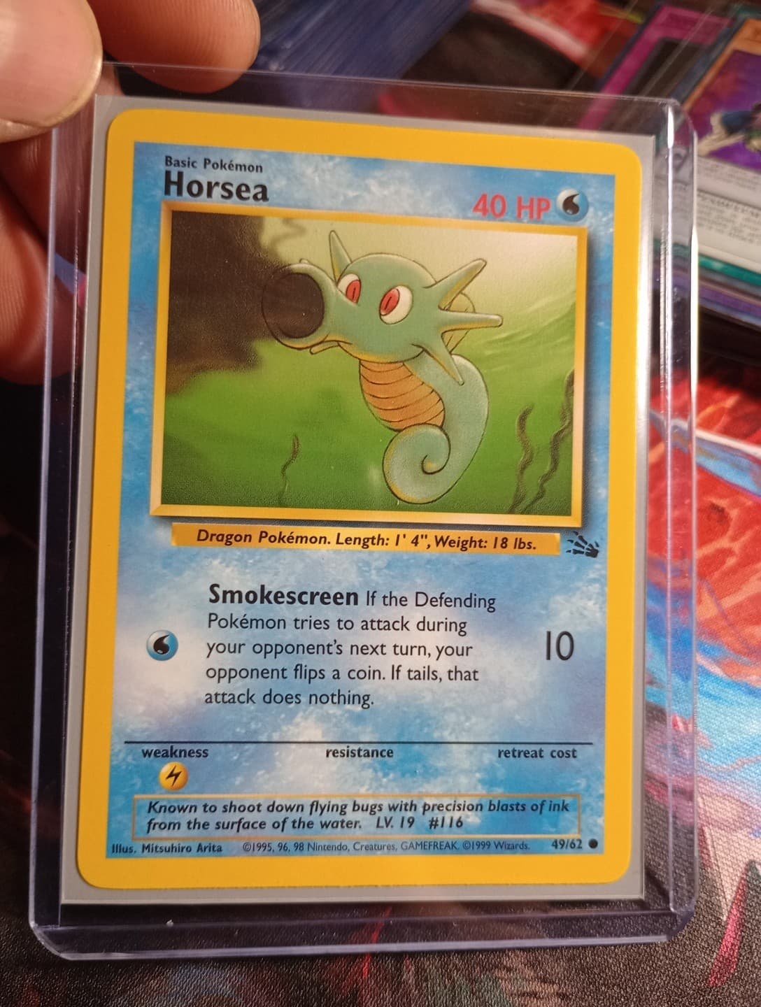 Listing photo for Horsea 49/62 Fossil Regular