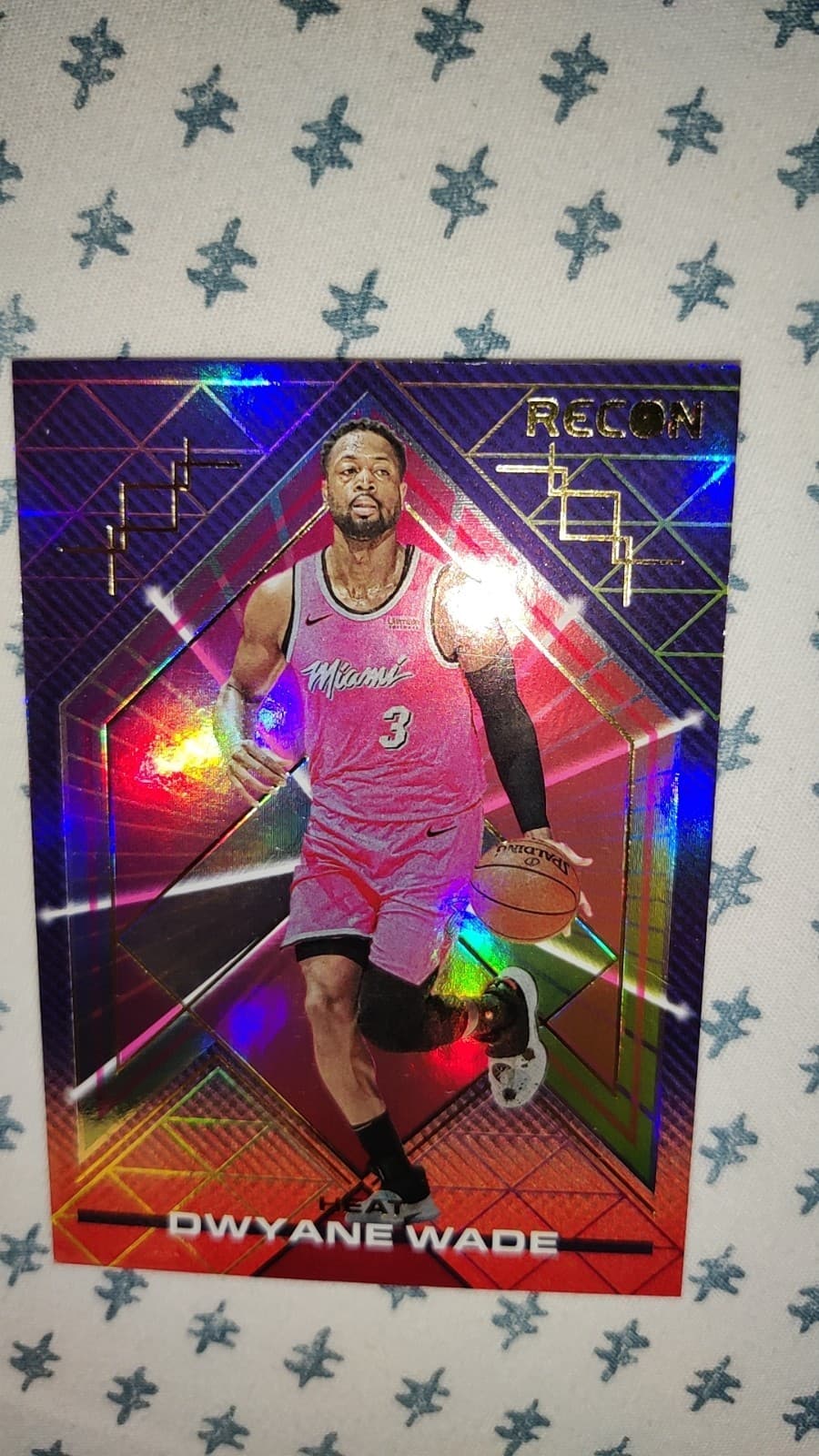 Listing photo for 2021-22 Panini Recon Dwyane Wade #198 Pink Miami Heat NM NBA Card