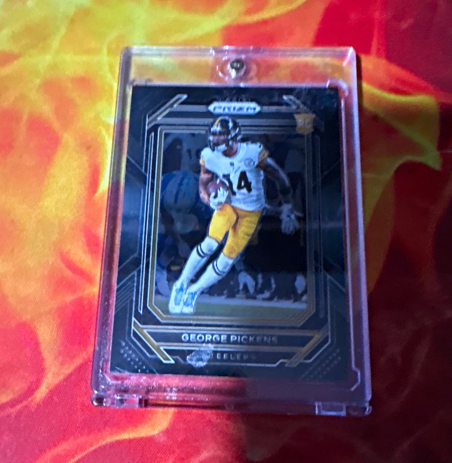 Listing photo for Panini Prizm 2022 George Pickens Steelers Rookie #304 NFL Football Card