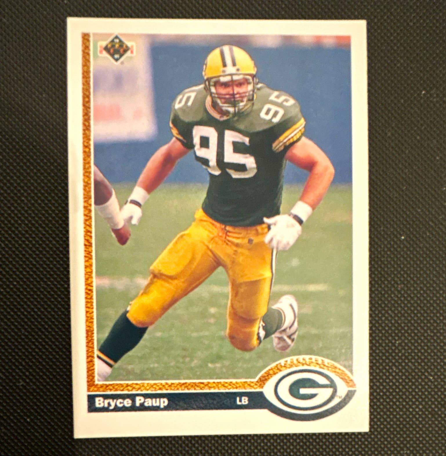 Listing photo for Upper Deck Bryce Paup #670 Green Bay Packers NFL Football 1991 Base Set Card