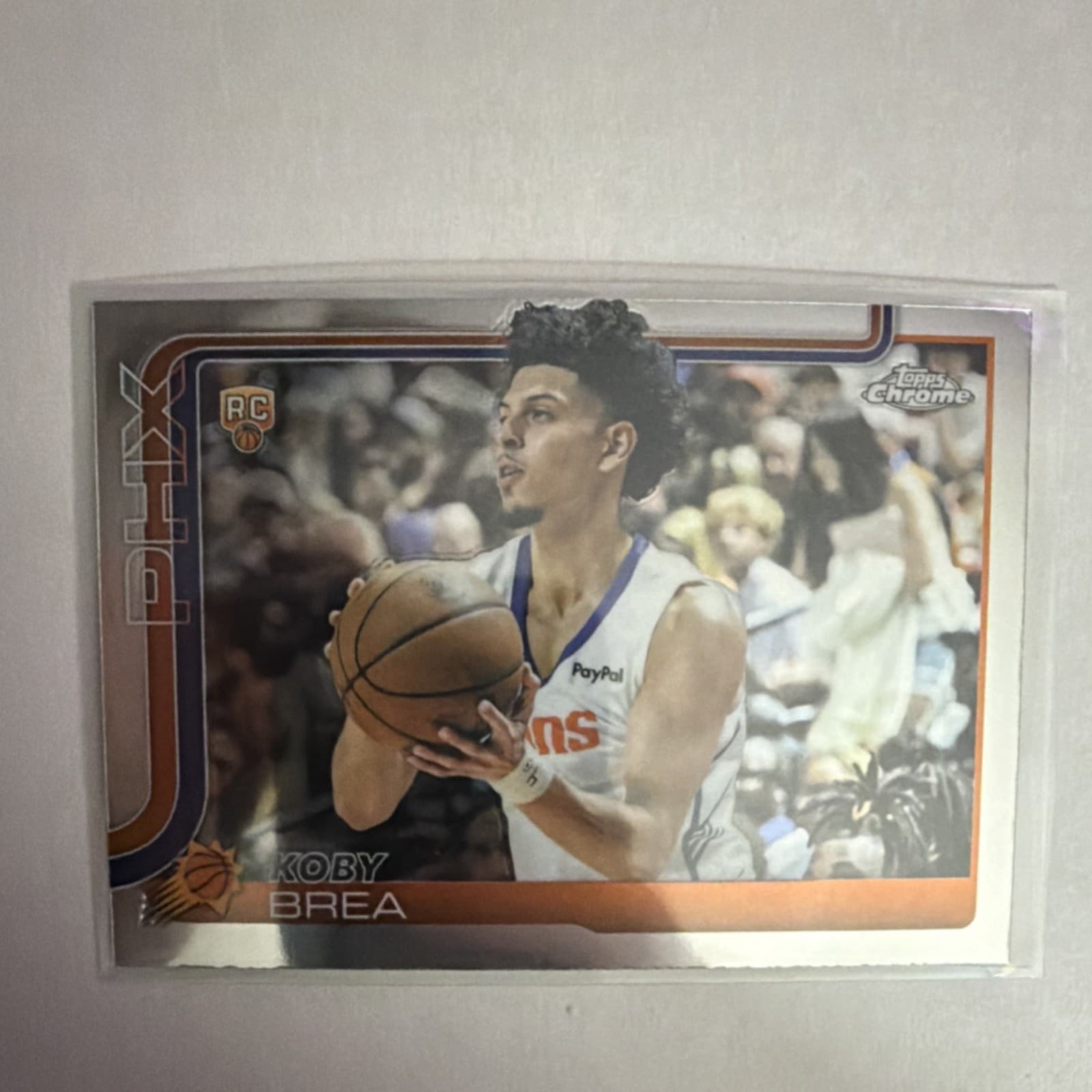 Listing photo for π₯Topps 2025-26 Chrome Koby Brea #292 Phoenix Suns Rookie Card NBAπ₯